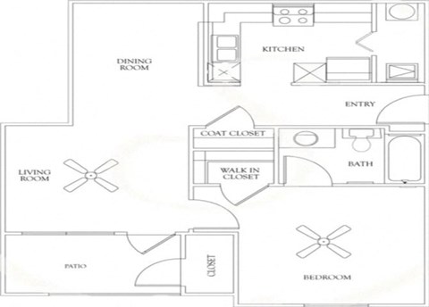 a floor plan of a house
